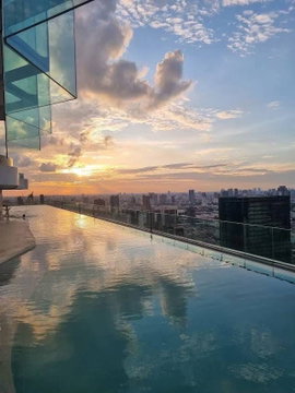 MN011485 | 1Bed | 1Bath | MRT Phra Ram 9 | 25sqm | THB 18,500/mo | Fl.32 — Life Asoke Rama 9 Bangkok