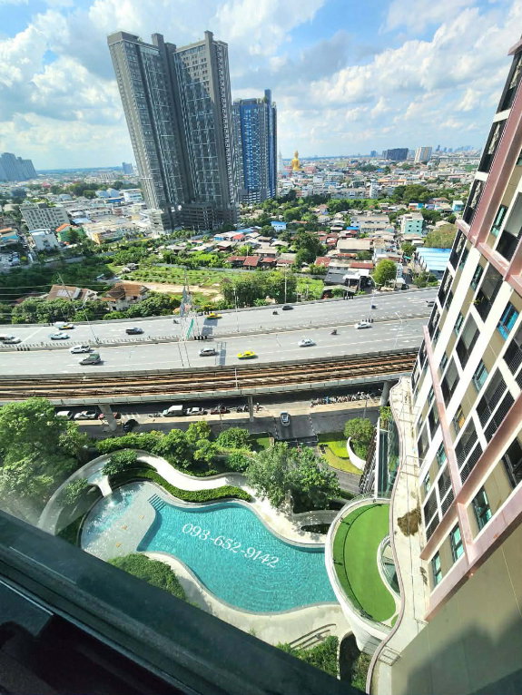รูป 💥💥💥ให้เช่าคอนโด Altitude Uniocorn สาทร-ท่าพระ (( 2 ห้องนอน / 48 ตรม / 22000 ต่อเดือน / ห้องสวยมาก วิวสระว่ายน้ำ )) ติด BTS ตลาดพลู - รูปที่ 12/12