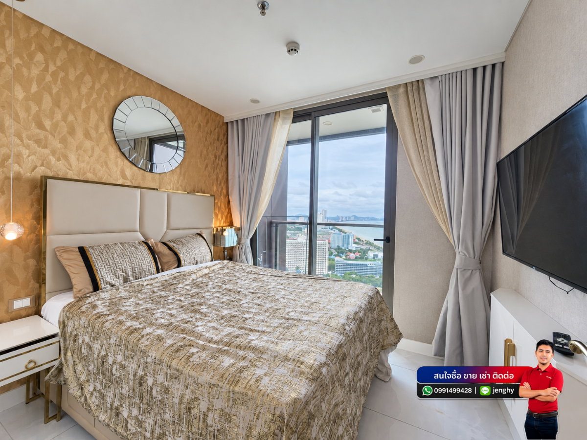 รูป คอนโดติดหาดให้เช่า Copacabana Jomtien | 1 ห้องนอน 29 ตร.ม. - รูปที่ 3/37