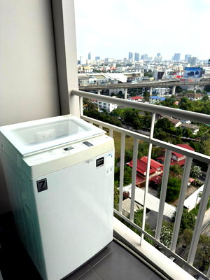 คอนโดให้เช่า : MN011511 | 1 ห้องนอน | 1 ห้องน้ำ | MRT Tha Phra | 36 ตร.ม. | 10,000 บาท/เดือน | ชั้น 17 — Lumpini Ville Pattanakarn - Srinakarin กรุงเทพฯ