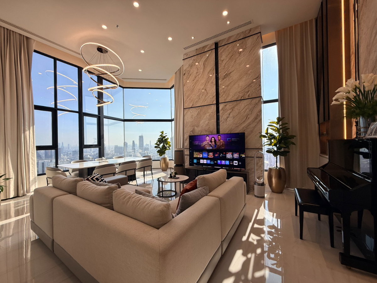 💙เช่าพร้อมอยู่ ✔️Penthouse 📍 Park Origin Chula Samyan 💸 เพียง 250,000 บาท/เดือน*