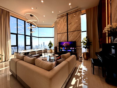 Condos for rent : 💙 𝐑𝐞𝐚𝐝𝐲 𝐭𝐨 𝐌𝐨𝐯𝐞 𝐈𝐧! ✔️ Penthouse 📍 Park Origin Chula Samyan 💸 Only 250,000 THB/month*