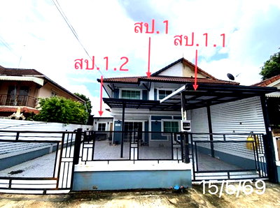 Houses for sale Nonthaburi : HOME 35.1 Sq.w. Bang Bua Thong Nonthaburi for 2.9M