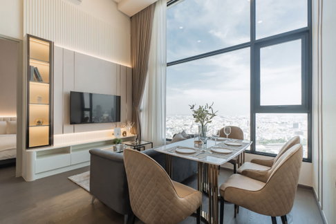 AA41889 | 2Bed | 2Bath | MRT Hua Lamphong | 64sqm | THB 65,000/mo — Park Origin Chula Samyan Bangkok
