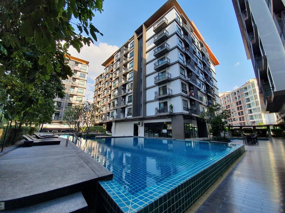 รูป Living Avenue ตึกC ชั้น2 บางแสน -----ว่าง 05 ตุลาคม 2569----ห้องใหญ่+วิวสระ----Tel 097-049-5874 (Line: @choncondo มี@ด้วย) - รูปที่ 14/14
