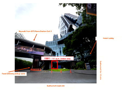 Retail spaces for rent : ⭐ 117 SQ.M. Ground Floor Retail Space for Rent | Direct BTS Nana Access | Prime Sukhumvit Road Frontage