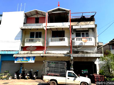 อาคารพาณิชย์ สถานีขนส่งอุดรธานี : อาคารพาณิชย์ 25.7 ตร.วา เมืองอุดรธานี อุดรธานี 2M