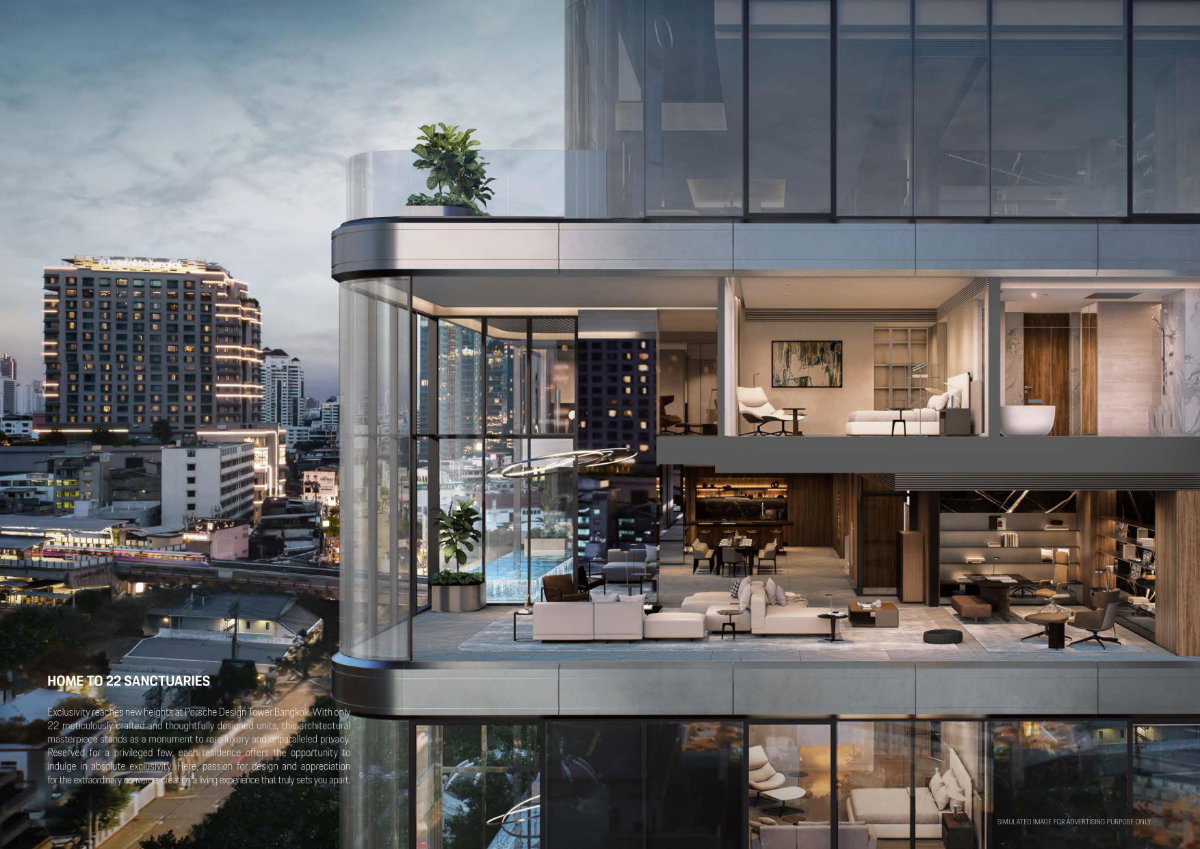 รูป PORSCHE DESIGN TOWER BANGKOK ราคา | ปอร์เช่ ทาวเวอร์ กรุงเทพ - รูปที่ 5/7
