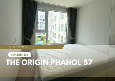 For Rent 📍 The Origin Phahol 57 📍 Fully furnished and equipped with appliances; near BTS Phaholyothin.