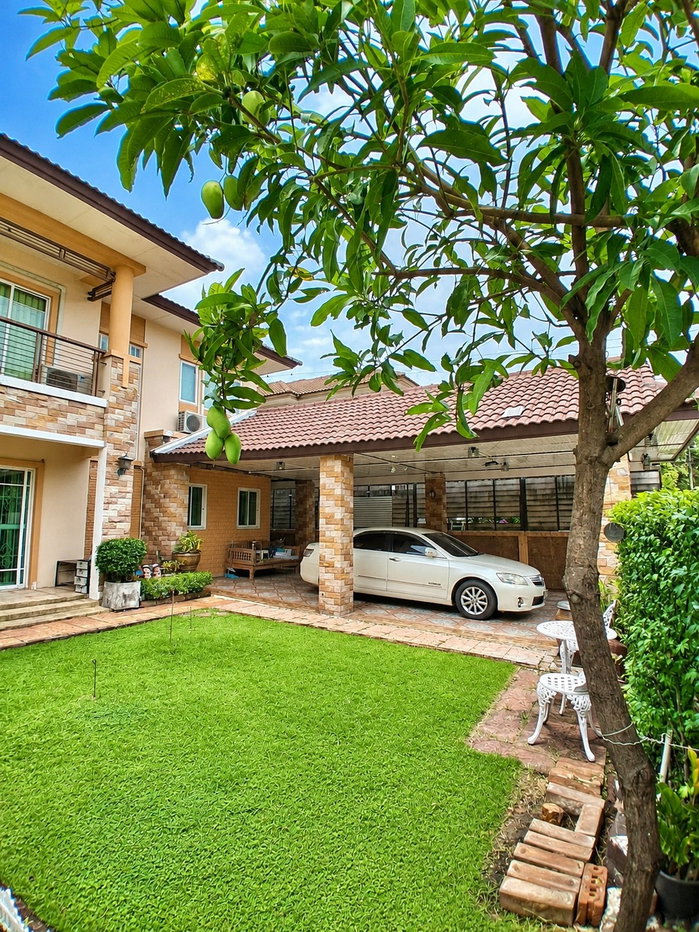 รูป ขายบ้านเดี่ยว 2 ชั้น หมู่บ้านภัสสร 4 รังสิต 75 ตร.ว. 4 ห้องนอน ทำเลดี เดินทางสะดวก 097-132-5510 - รูปที่ 2/17
