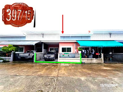 ทาวน์โฮม ปลวกแดง : ทาวน์เฮ้าส์ 22.7 ตร.วา บ้านเพียงเพชร 2 ปลวกแดง ระยอง 1.5M