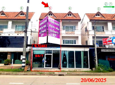 อาคารพาณิชย์ ม.ฟาร์อีสเทิร์น : อาคารพาณิชย์ 30.7 ตร.วา สารภี เชียงใหม่ 3.3M