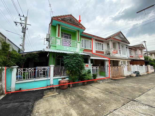 รูป ทาวน์เฮ้าส์ 30.8 ตร.วา บ้านฟ้ารังสิตคลอง 2 ธัญบุรี ปทุมธานี 2.4M - รูปที่ 2/21
