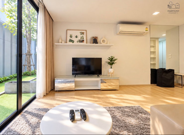 รูป คอนโดฟิวบ้าน ได้ชั้น1และ2 แถมมีสนามหลังบ้าน  - รูปที่ 5/23