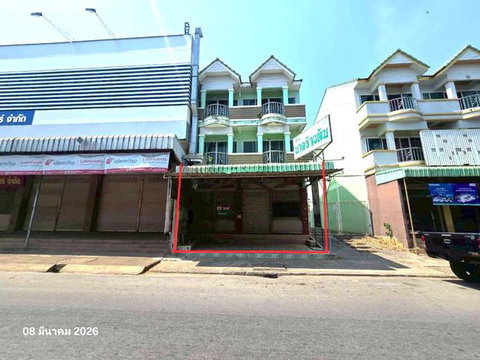 อาคารพาณิชย์ 39.1 ตร.วา เมืองกำแพงเพชร กำแพงเพชร 7.2M