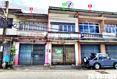 Shophouses for sale Chonburi : SHOP HOUSE 20 Sq.w. Muang Chon Buri Chonburi for 1.3M