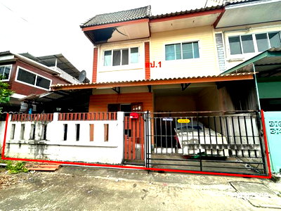 ทาวน์โฮม ถนนประชาอุทิศ ทุ่งครุ : ทาวน์เฮ้าส์ 41.6 ตร.วา บ้านสวนกล้วยไม้ เขตทุ่งครุ กรุงเทพมหานคร 2.2M