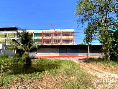 Shophouses for sale Ratchaburi Industrial Estate : SHOP HOUSE 104 Sq.w. Photharam Ratchburi for 8.3M