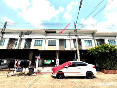 ขายทาวน์โฮม : ทาวน์เฮ้าส์ 18 ตร.วา พฤกษาวิลล์ 77 สามพราน นครปฐม 1.8M