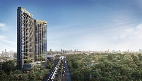 ZList0200 | 1Bed | 1Bath | MRT Chatuchak Park | 35sqm | THB 22,000/mo | Fl.29 — Mochit Bangkok