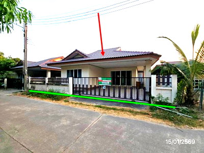 บ้านเดี่ยว เมืองระยอง ระยอง : บ้านเดี่ยว 50 ตร.วา กุลวลี เมืองระยอง ระยอง 1.9M