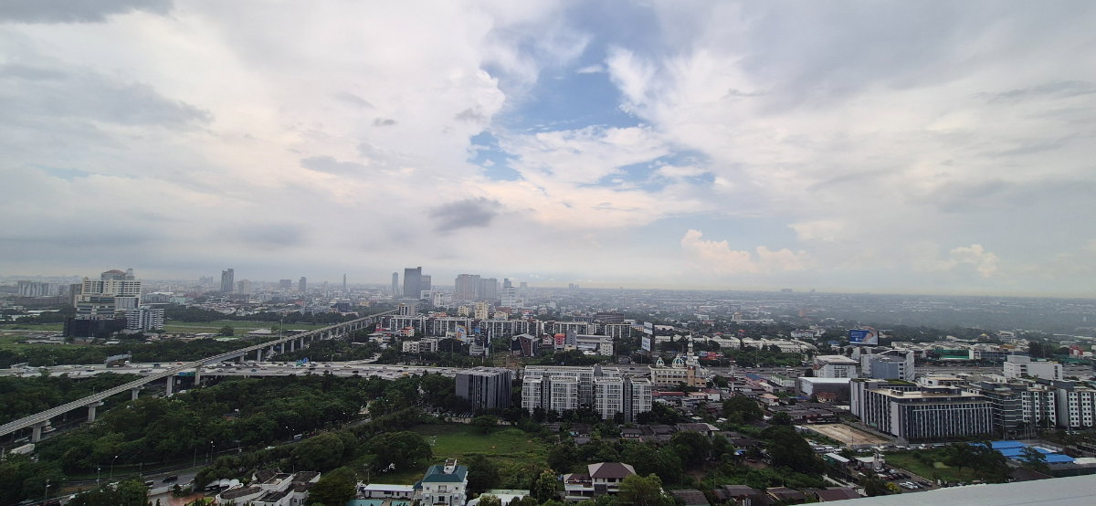รูป ให้เช่าห้องแต่งพร้อม เฟอร์ครบ ห้องใหญ่ วิวดี ราคาถูก ใกล้ ARL และ MRT สถานีหัวหมาก - รูปที่ 21/21