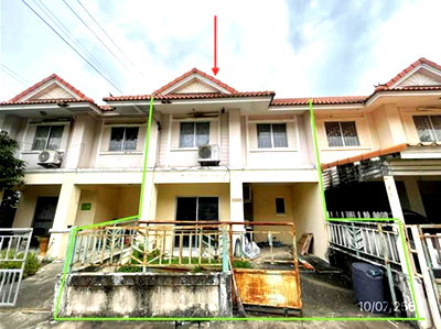 Townhouses for sale Asia Industrial Estate Suvarnabhumi : TOWN HOUSE 18 Sq.w. Muang Chachoengsao Chachoengsao for 1.3M