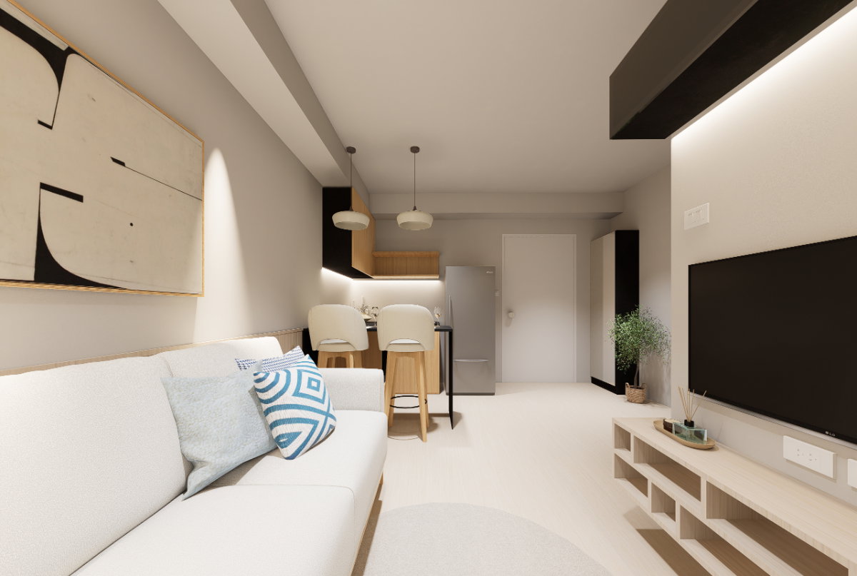 picture Condo in Ratchada area , convenient transportation, fully furnished and ready to move in. - 14/17