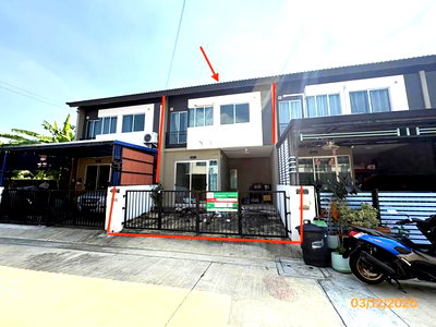 ทาวน์โฮม สมุทรปราการ : ทาวน์เฮ้าส์ 17.4 ตร.วา บ้านพฤกษา 128 สุขสวัสดิ์-ประชาอุทิศ พระสมุทรเจดีย์ สมุทรปราการ 2M
