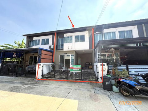 ทาวน์เฮ้าส์ 17.4 ตร.วา บ้านพฤกษา 128 สุขสวัสดิ์-ประชาอุทิศ พระสมุทรเจดีย์ สมุทรปราการ 2M