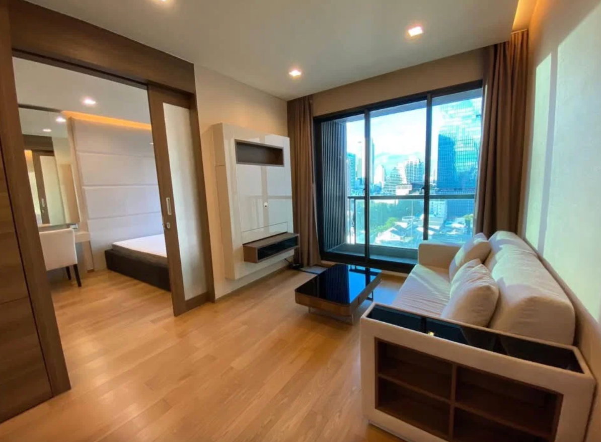 รูป 1-BR ราคาดี The Address Sathorn ใกล้ BTS Saint Louis เพียง 200 เมตร เข้าอยู่ได้ทันที - รูปที่ 3/9
