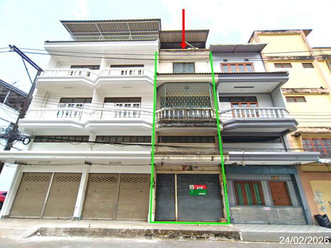 SHOP HOUSE 16 Sq.w. Muang Chanthaburi Chanthaburi for 2.8M