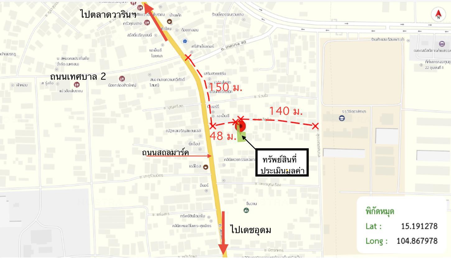 รูป บ้านเดี่ยว 88.2 ตร.วา วารินชำราบ อุบลราชธานี 778,000 - รูปที่ 26/27