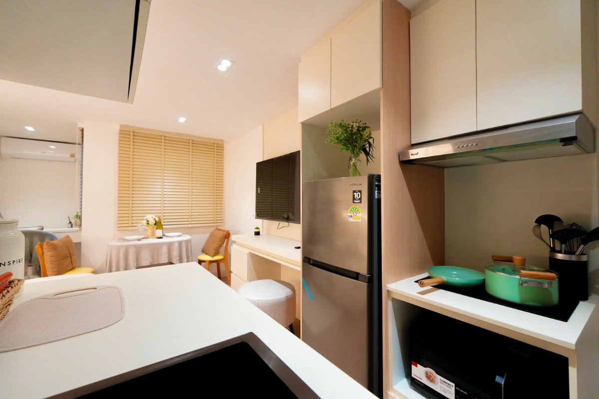 รูป POS คอนโดธารทิพย์ การ์เด้นเพลส 2 ห้องรีโนเวทใหม่ๆ ห้องสวยจัดเต็มเฟอร์นิเจอร์  ทำเลดีมาก เดินถึง มช.ได้เลย (โทร/ไลน์ 088-5986998) - รูปที่ 4/14