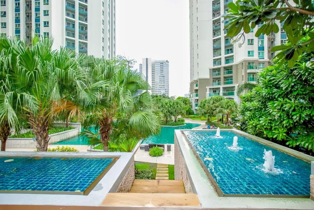 รูป 📢ให้เช่าคอนโด เบลล์ แกรนด์ พระราม 9, Belle Grand Rama 9 (Belle Avenue) 公寓出租💥2 ห้องนอน 1 ห้องน้ำ ตกแต่งสวย พร้อมเข้าอยู่✨ - รูปที่ 15/16