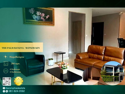 Houses for rent : ST14146 - THE PALM BANGNA - WONGWAEN : MegaBangna 