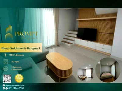 บ้านเดี่ยวให้เช่า : OP02207 - Pleno Sukhumvit-Bangna 3 : MegaBangna