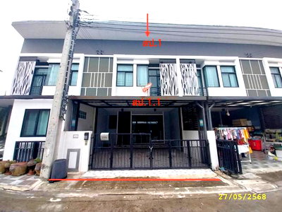 Townhouses for sale Makro Bangbuathong : TOWN HOUSE 20.5 Sq.w. Bang Bua Thong Nonthaburi for 2.1M