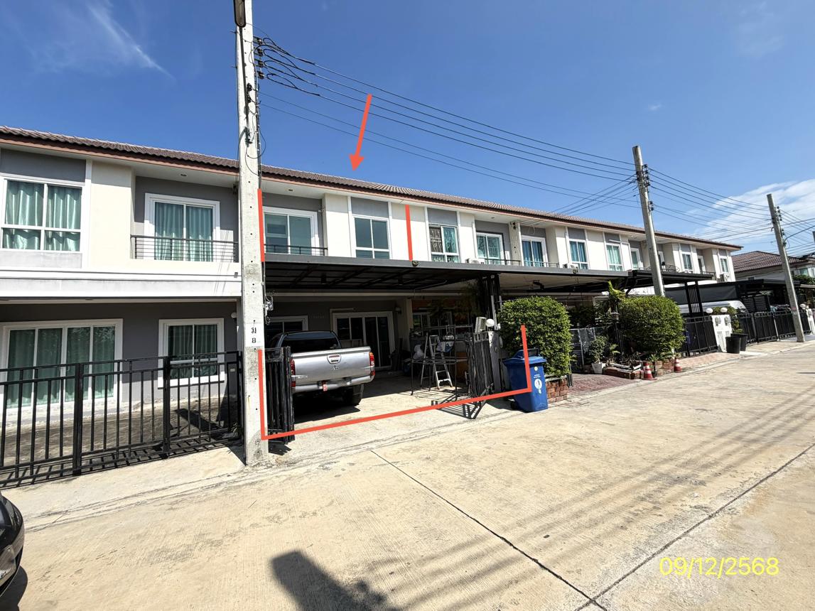 รูป ทาวน์เฮ้าส์ 22.8 ตร.วา นนทวี วิลล์ 7 เขตหนองจอก กรุงเทพมหานคร 2.2M - รูปที่ 8/15