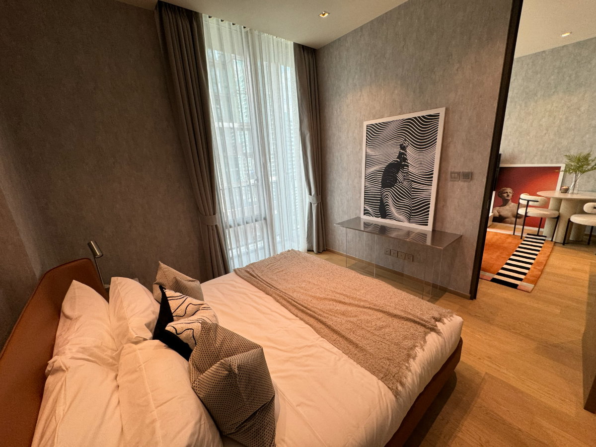 รูป Condo for RENT : 28 Chidlom  𝐒𝐢𝐳𝐞 :  45 sqm.  𝐓𝐲𝐩𝐞 : 1 Bedroom /1 Bathroom / City view   𝐅𝐥𝐨𝐨𝐫 : 14  ✅Fully furnished - รูปที่ 6/11