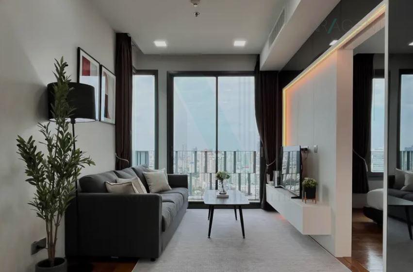 picture 🚩 For Rent Condo KEYNE Building 1, Floor 26,2 bed room, Room size 78 sqm - 3/8