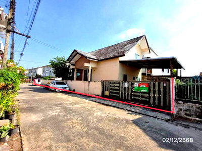 บ้านเดี่ยว ถนนรัชดา-รามอินทรา : บ้านเดี่ยว 91 ตร.วา เขตบางกะปิ กรุงเทพมหานคร 4.3M