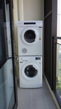 AA116374 | 1Bed | 1Bath | MRT Phetchaburi | 35sqm | THB 30,000/mo | Fl.0 — Chewathai Residence Asoke Bangkok