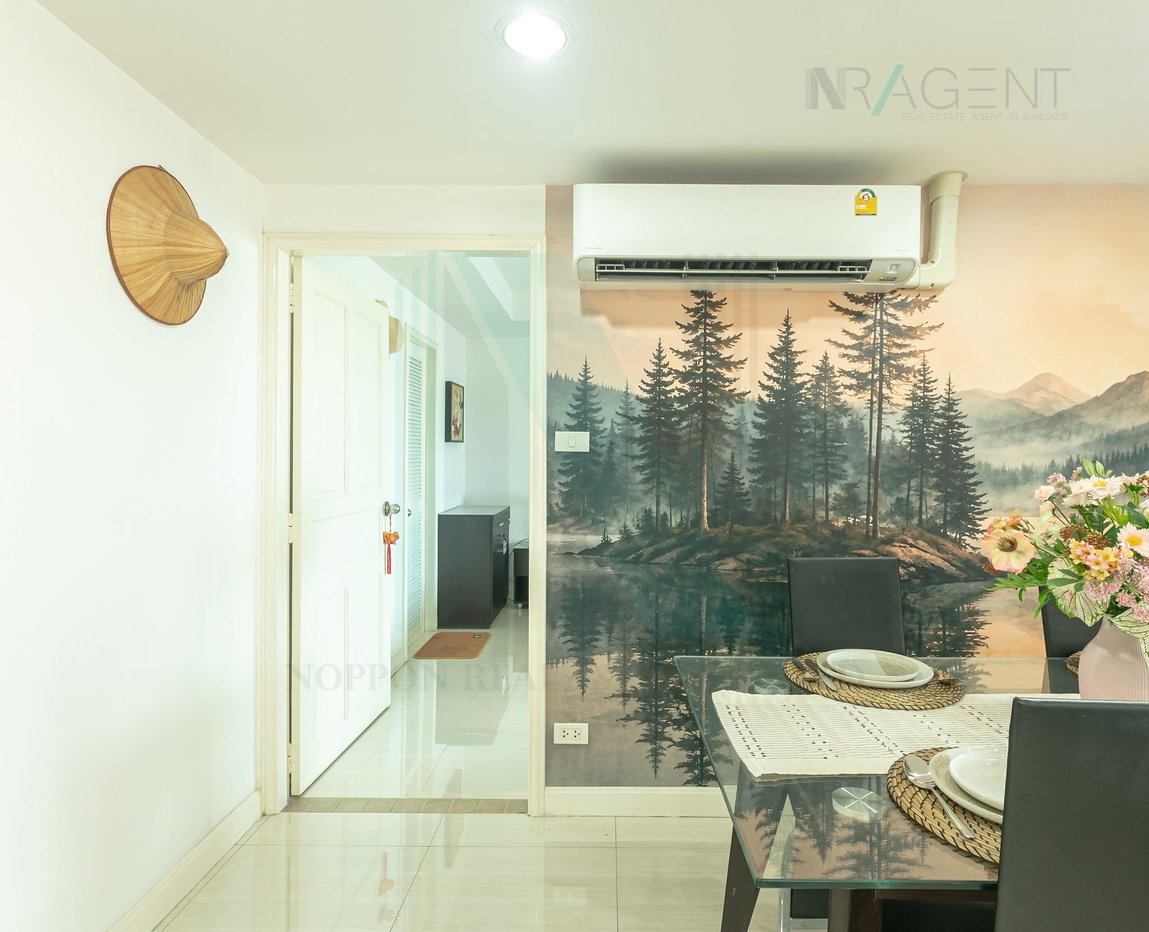 รูป 🚩 ให้เช่าคอนโด ศรีบำเพ็ญ คอนโดโฮม อาคาร 1 ชั้น 5 2 ห้องนอน ขนาด 120 ตรม ใกล้ Central พระราม 3 - รูปที่ 6/8