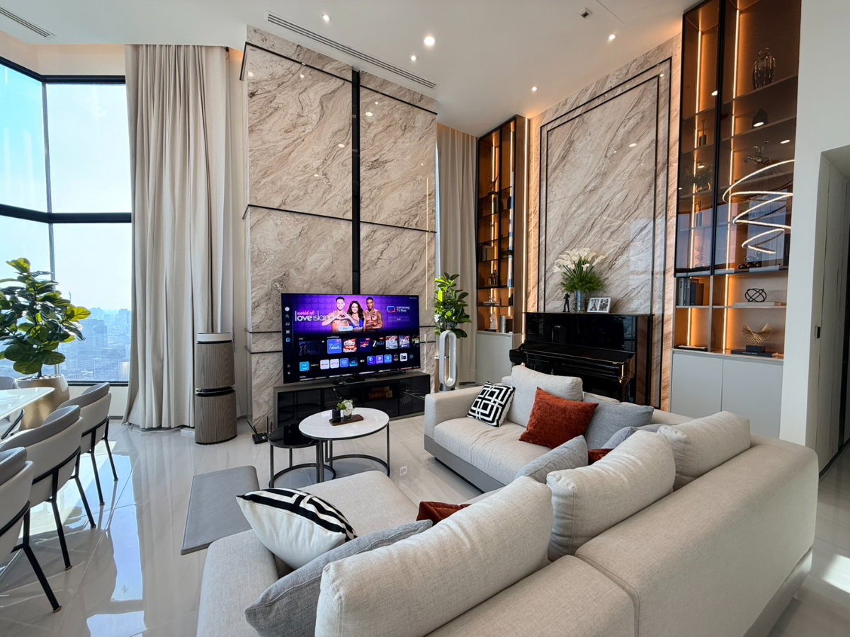 รูป 💙เช่าพร้อมอยู่ ✔️Penthouse 📍 Park Origin Chula Samyan 💸 เพียง 250,000 บาท/เดือน* - รูปที่ 4/20