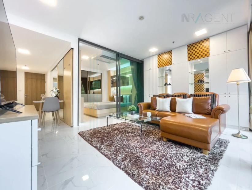รูป 🎊 ให้เช่าคอนโด โนเบิล รีมิกซ์ สุขุมวิท 36 อาคาร 1 ชั้น 10 1 ห้องนอน ขนาด 52 ตรม ใกล้ Makro Food Service ทองหล่อ 9 - รูปที่ 3/8