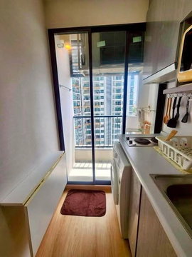 AA666472 | 1 ห้องนอน | 1 ห้องน้ำ | BTS Pho Nimit | 21 ตร.ม. | 10,000 บาท/เดือน | ชั้น 12 — IDEO Sathorn - Thaphra Sathorn - Thaphra