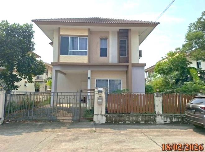 รูป บ้านเดี่ยว 50.7 ตร.วา พฤกษาปูริ บางพลี สมุทรปราการ 3.8M - รูปที่ 1/35