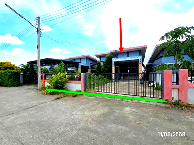 บ้านเดี่ยว ระยอง : บ้านเดี่ยว 65.8 ตร.วา นิคมพัฒนา ระยอง 2.3M