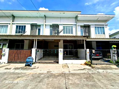 Townhouses for sale Phutthamonthon Sai 4 Road  : TOWN HOUSE 17.5 Sq.w. Krathum Baen Samut Sakhon for 1.7M